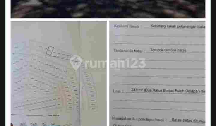 Sell Land on Main Road Citra Garden