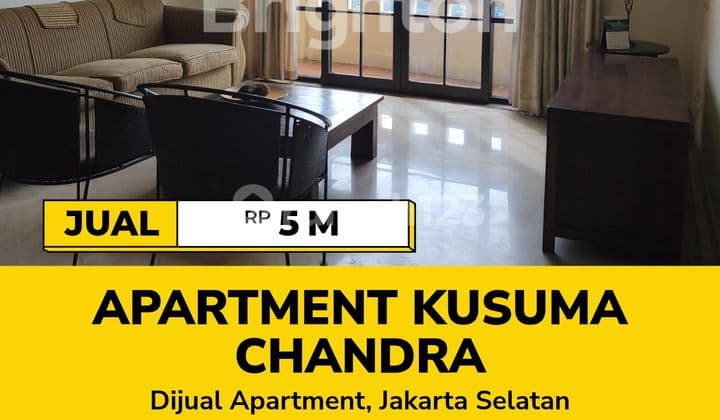 Dijual Apartemen 4 Kamar Tidur Furnished Bagus