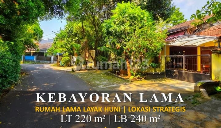 Old Liveable House Strategic Location2 FloorsKebayoran Lama