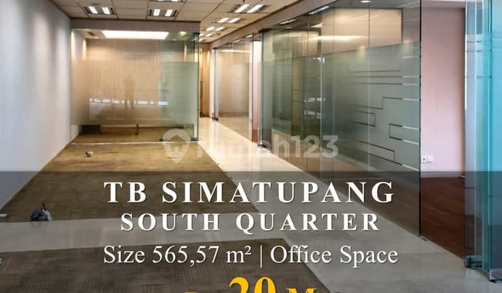 3 Unit Office Space di South Quater Tb Simatupang Jakarta Selatan