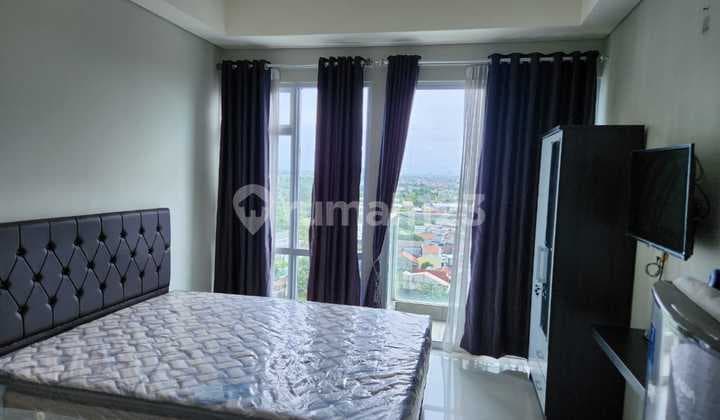 Apartemen Studio 26M Furnish, Siap Huni Lantai Rendah
