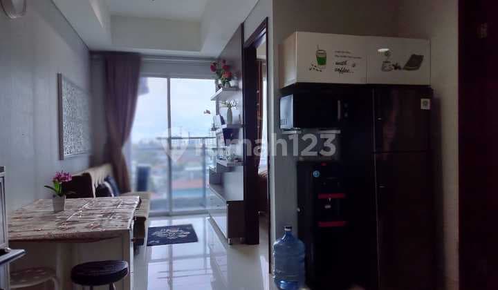 Apartemen 1Br, Siap Huni Furnish Lantai Rendah View Pool