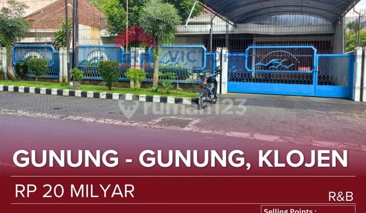 Dijual Rumah di Daerah Gunung-Gunung, Klojen Lokasi Strategis Tengah Kota