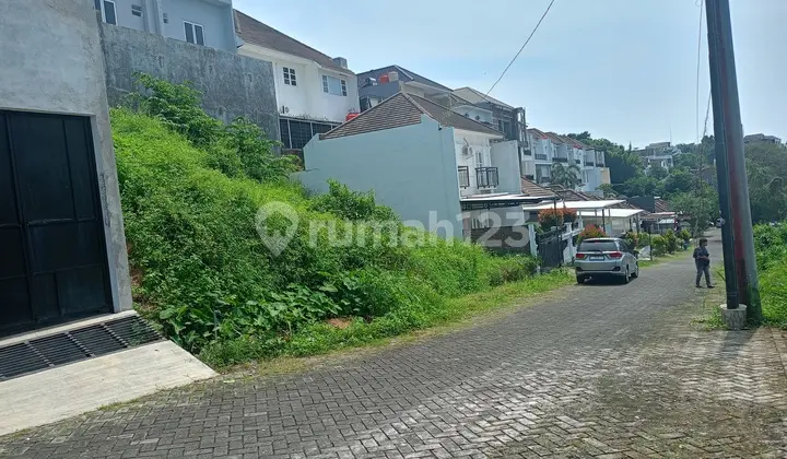 Tanah Dijual Murah View kota di Perum Alamanda Mangunharjo Tembalang Semarang Timur