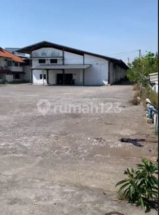 Gudang Bebas Banjir Dijual SHM Jl Raya Semarang Demak Km 9 Sayung Kab Demak