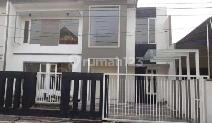 Rumah Nginden Intan Barat Baru Siap Huni Jalan Lebar