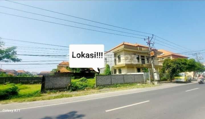 Dijual Tanah Lokasi Tukad Badung Jalan Utama Cocok untuk Usaha Showroom.klinik.perkantoran