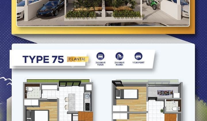 dijual rumah murah 2lantai strategis jaten karanganyar solo