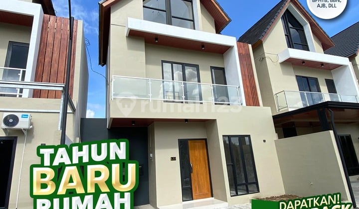Promo Ramadhan Rumah 2 Lantai Solo Timur Gratis Biaya SHM