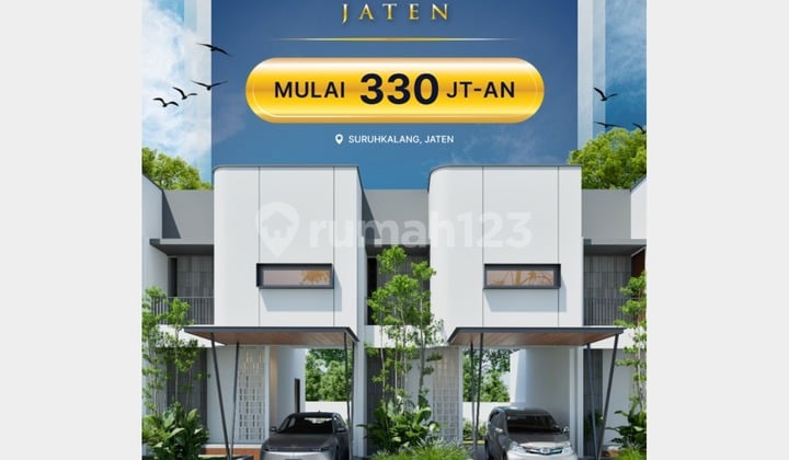 Rumah 2 Lantai Area Jaten Promo Ramadhan Hanya 330 Juta