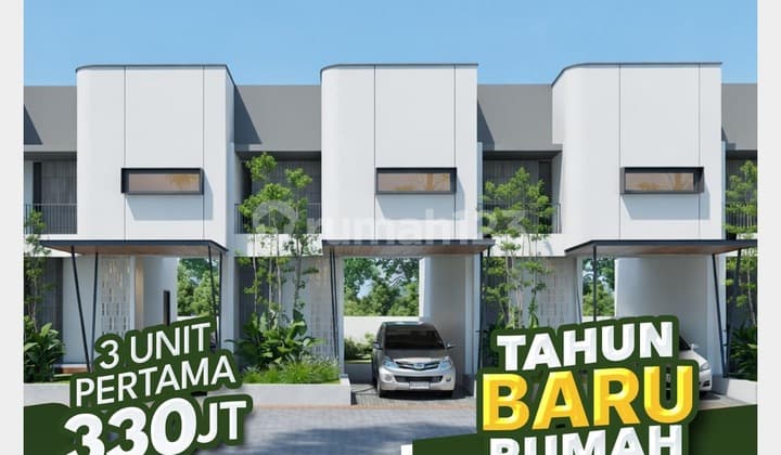 Promo Bulan Ramadhan, Rumah 2 Lantai, Harga 330 Juta Nett