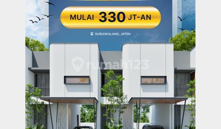 Prumahan Mewah Murah 2 Lantai Solo Timur Gratis SHM