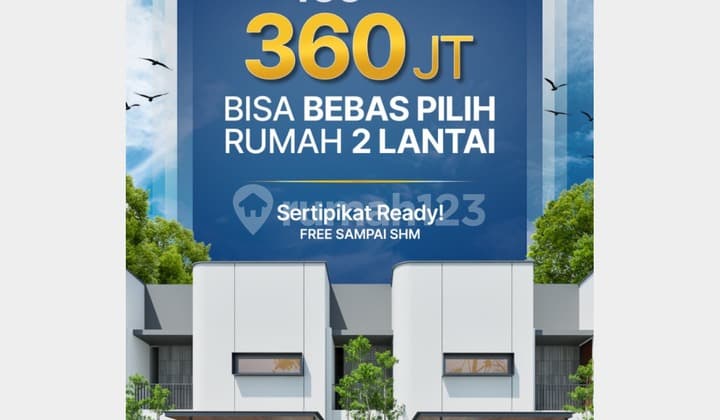 Rumah Ekslusif Solo Timur 2 Lantai Gratis Biaya SHM