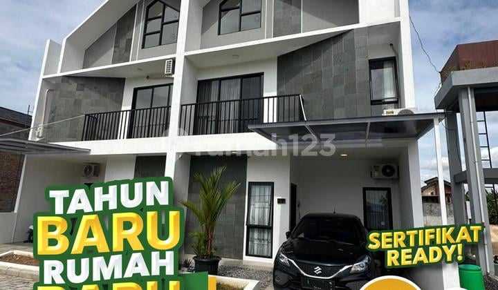 Rumah Ekslusif 2 Lantai Harga 580 Juta Free Biaya SHM