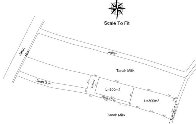 Leasehold Land 6 Are -buwit Tanah Lot