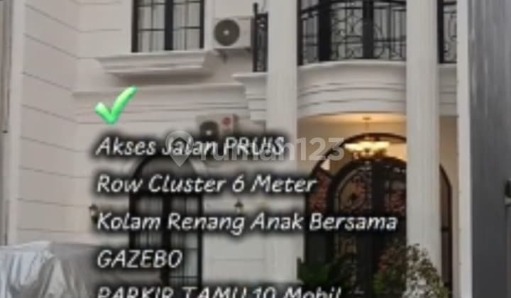 Claster Kebagusan 2Lt.+Rouftoop.pasum Kolam Renang.siap Huni