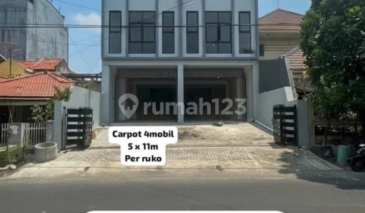2 Ruko 3Lantai Raya Pucang Anom Siap Pakai