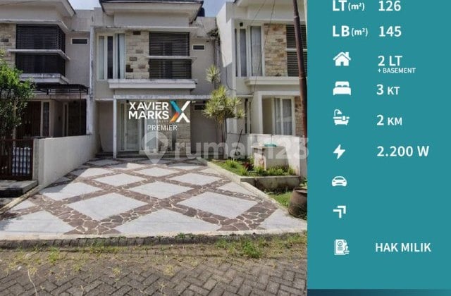 Dijual Villa 2 lantai full furnished di Panderman Hills Batu