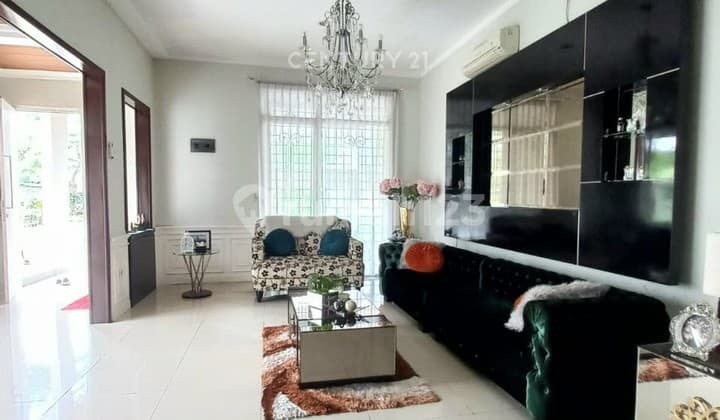 Rumah Hook Dalam Cluster Kebayoran Bintaro Siap Huni 6057