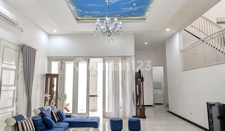 For Rent Fully Furnished House In Citra Gran Cibubur With Swimming Pool