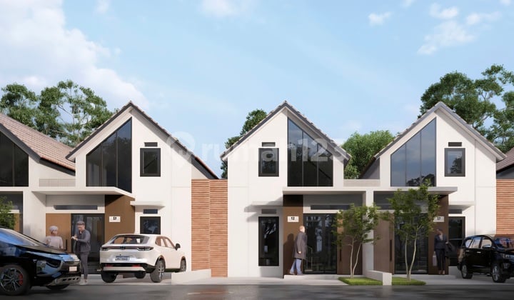 Rumah Baru Mezanin 7 Menit Ke Stasiun Bojonggede & Pemda Cibinong