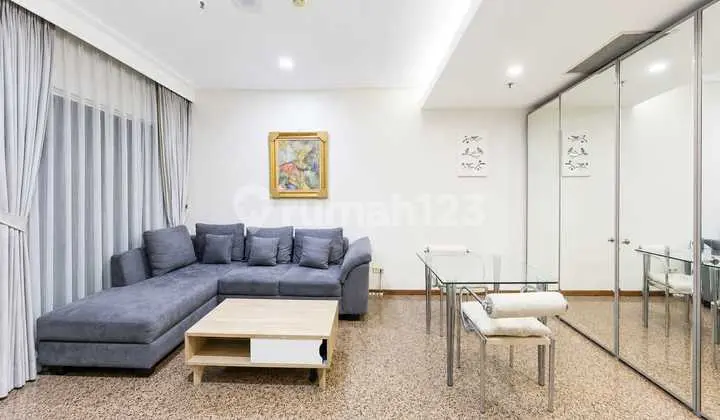 Apartment for Rent: Pavilion 1BR, Central Jakarta | Premium Location Near Thamrin & Sudirman