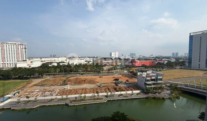 Caldesia Springlake Summarecon Bekasi, High Floor Studio, Fully Furnished, Distress Sale, Facing Mall and Lake