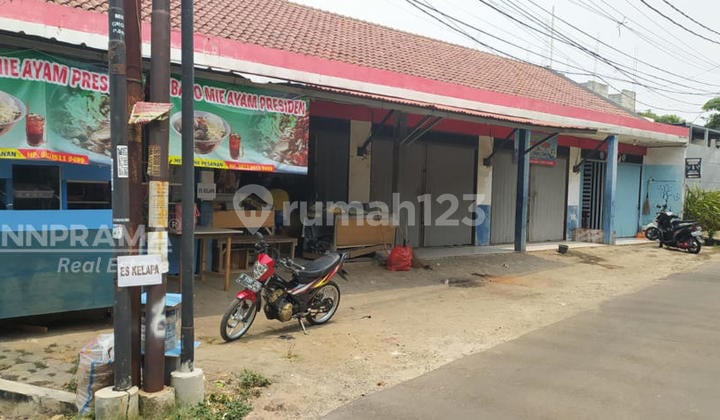 Dijual Tanah Dgn Kios & Kontrakan Murah Dipinggir Jalan Raya Limo