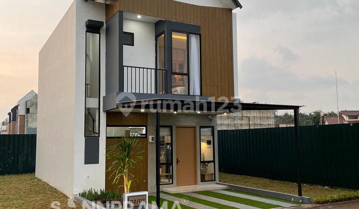 Rumah 2lantai Ckp 20jt Allin Dkt Taman Kota Di Pasar Rebo Jaktim