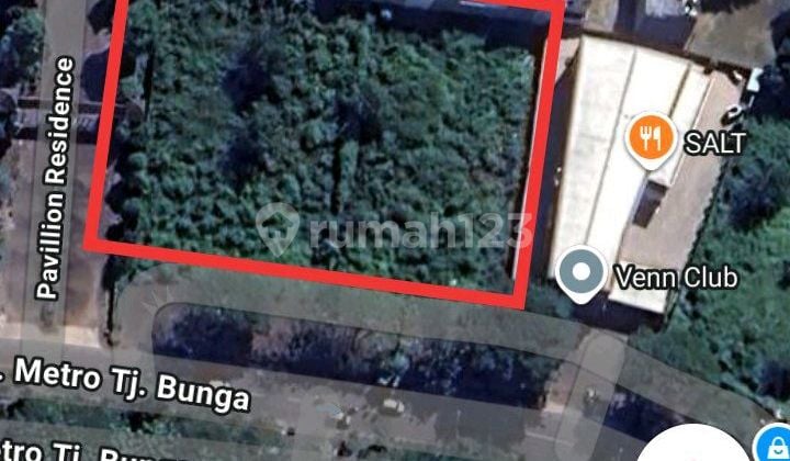 Jual50m/sewa850jt Tanah Sebelah Venn Nightclub Poros Tanjung Bunga
