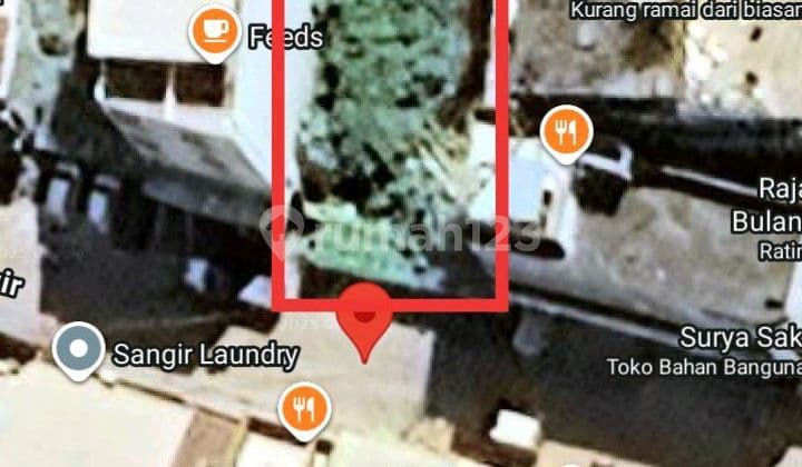 Jual 12m/sewa 300jt Tanah Dewa Poros Jl.sangir Area Pecinan