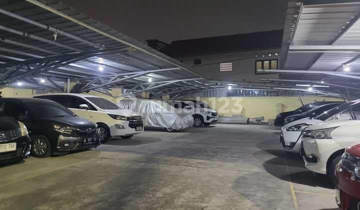 Bangunan & Lahan Usaha Parkir Mobil Passive Income 25 Jt/Bln Lokasi Strategis Dekat Kantor Beacukai di Matraman - Jakarta Timur
