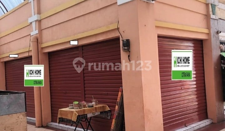 Dijual 2 Kios Gandeng Di Cikupa Citra Raya Tangerang