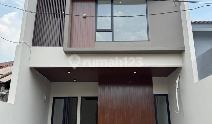 Rumah Baru Modern Minimalis Dijual di Rawamangun - Area Perhubungan