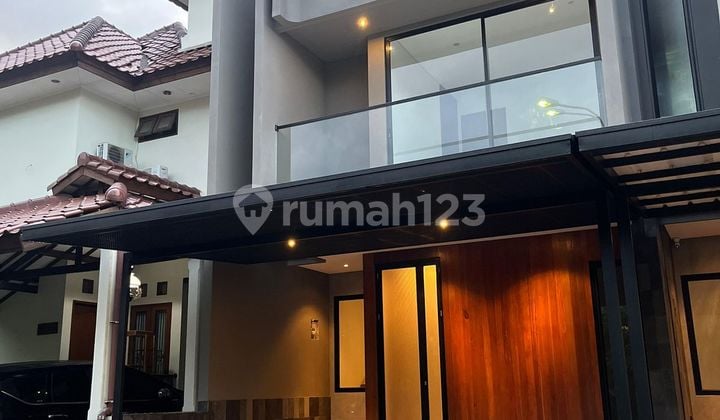 Contemporary Modern 3-Story House in Cirendeu Housing Near MRT