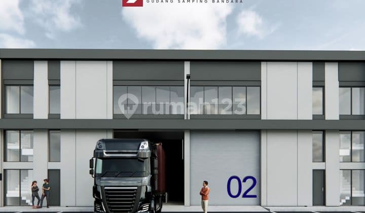 Gudang Samping Bandara Akses Kontainer