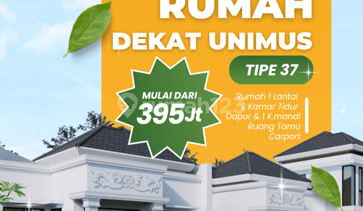 Rumah Sambiroto Town House Kedungmundu Tembalang Dekat Unimus