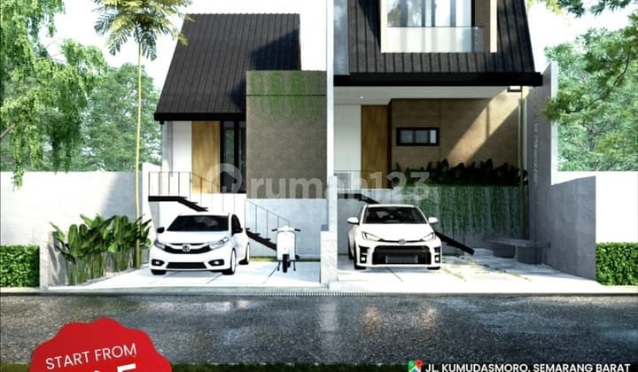 Rumah Shm Di Jl. Kumudasmoro Pamularsih Semarang Barat