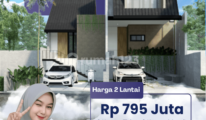 Rumah Di Pamularsih Bongsari Semarang Barat Dekat Sampokong Shm