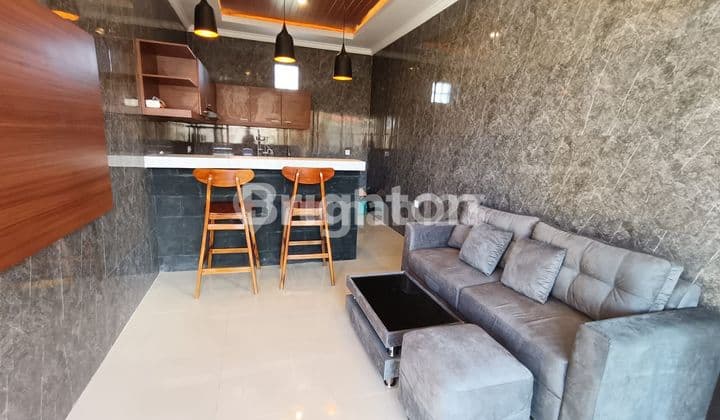 Villa Nyaman 2Kt dengan Kolam Renang Pribadi di Batur Sari