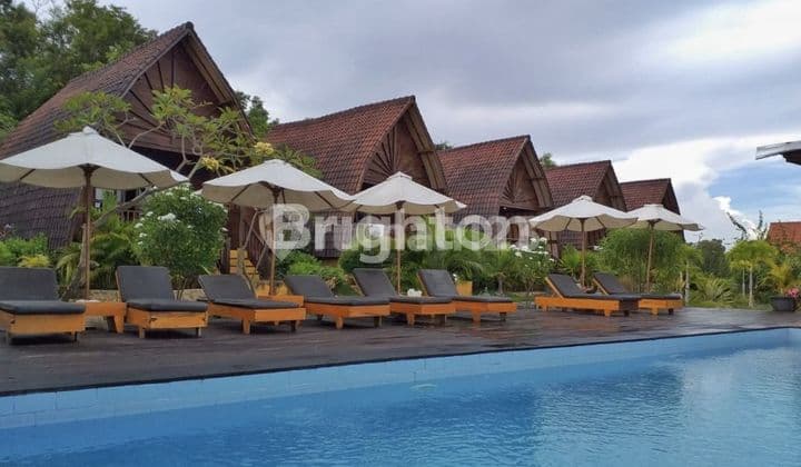 VILLA DI NUSA PENIDA VIEW LAUT DAN SUNSET SEWA 450 JUTA/ TAHUN JUAL 16 M