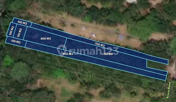 Tanah Freehold Potensial Dekat Sungai | Sangeh - Abiansemal