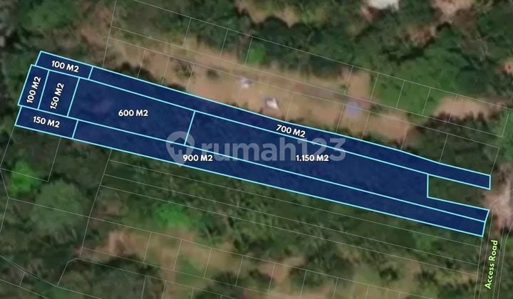 Tanah Freehold Potensial Dekat Sungai | Sangeh - Abiansemal