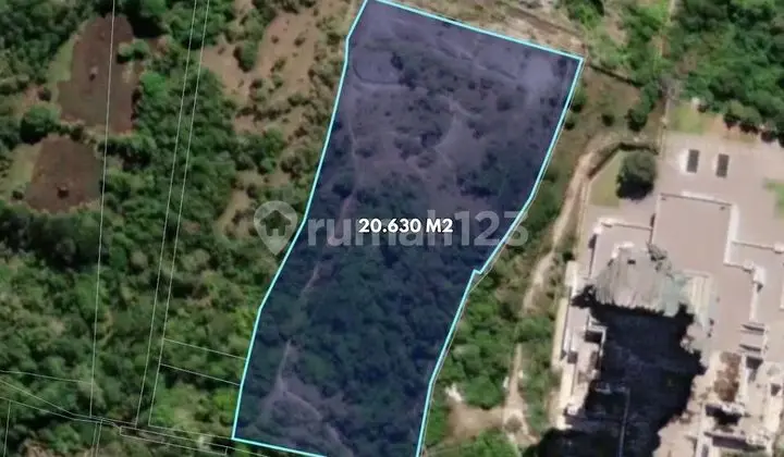 20630 m2 Tanah sebelah GWK Ungasan, Badung