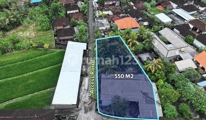 550 M2 Tanah Dekat Dtw Tanah Lot dan Pantai Kedungu - Beraban, Tabanan