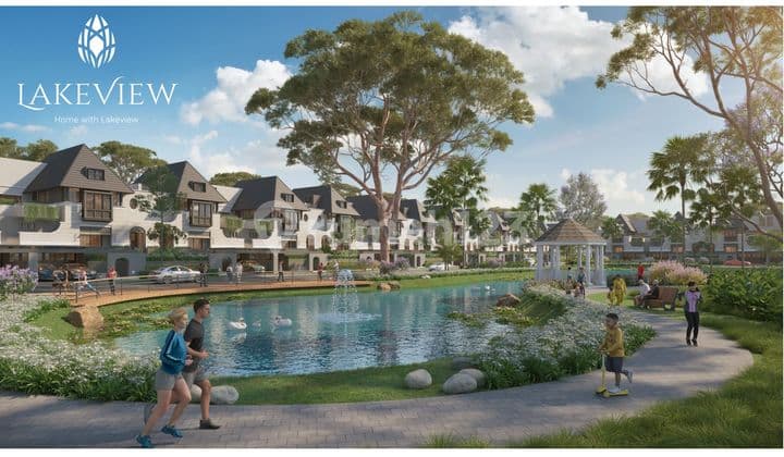 Rumah Mewah View Danau di Sidoarjo Kota, Bunga Ringan, Undian Mobil