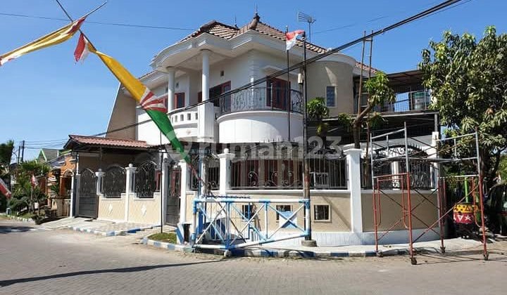 Rumah 2 lantai pondok candra indah, waru sidoarjo dekat rungkut