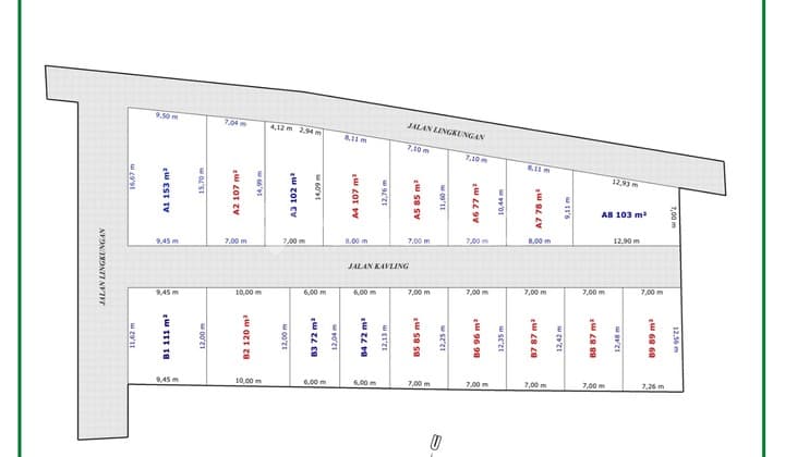 Kavling Hunian Strategis Pamulang Barat 10 Menit Pintu Tol