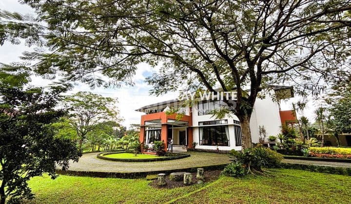 Villa Cantik & Eksklusif di Gadog Bogor, Taman Luas