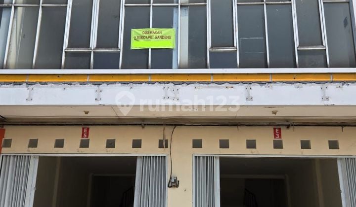 Disewakan Ruko Gandeng Pasar Laris Taman Cibodas Tangerang Uk. 4X12m (Lokasi Strategis !!)